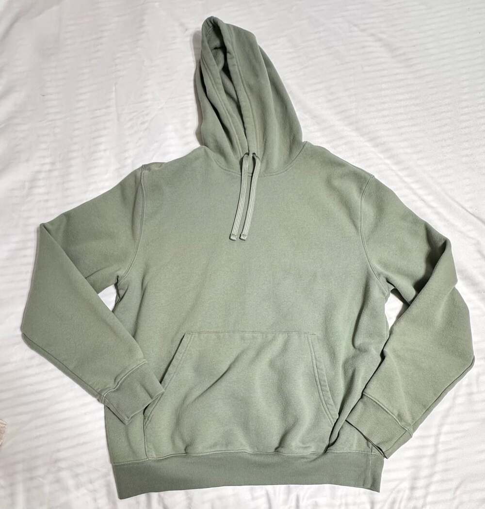 Tek Gear Ultrasoft Fleece Pullover Hoodie Sage Green Large
